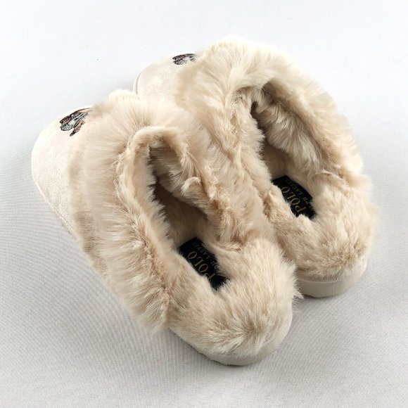 Polo Ralph Lauren Women's Faux Suede Slipper - Picture 6 of 7
